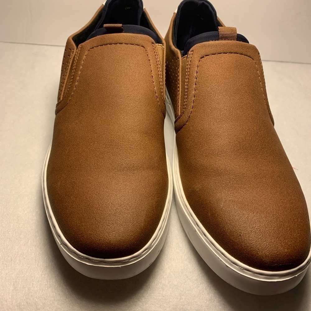 Kenneth Cole Reaction Men's Shoes Loafers Slip On Brown Size 8.5